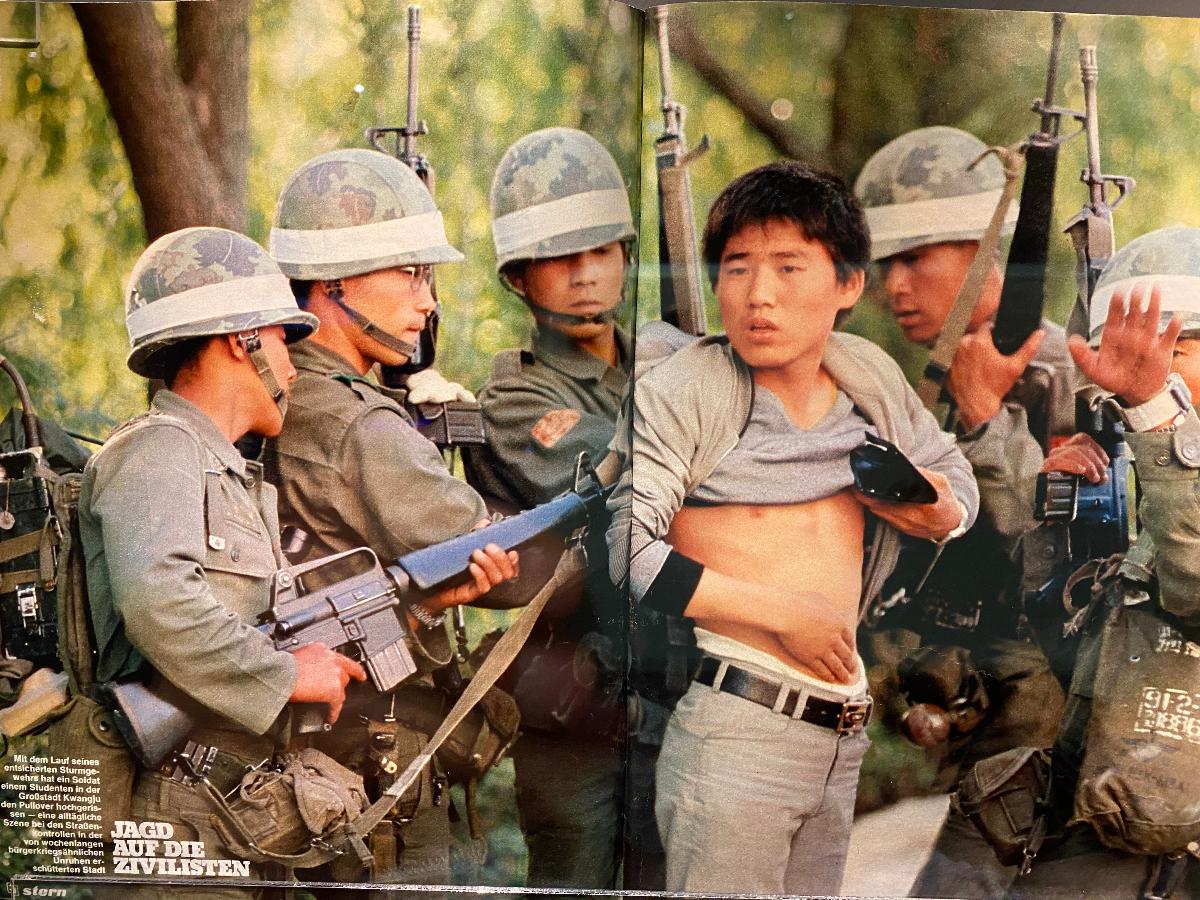슈테른(STERN, German-language news weekly) - 독일에서 가장 많은 구독자 층을 갖고있는 대중적인 주간지이다. 1980년 9월 4일자 37호에 5·18민주화운동 기사가 수록되었다(1980.9.4 - 5·18기념재단)