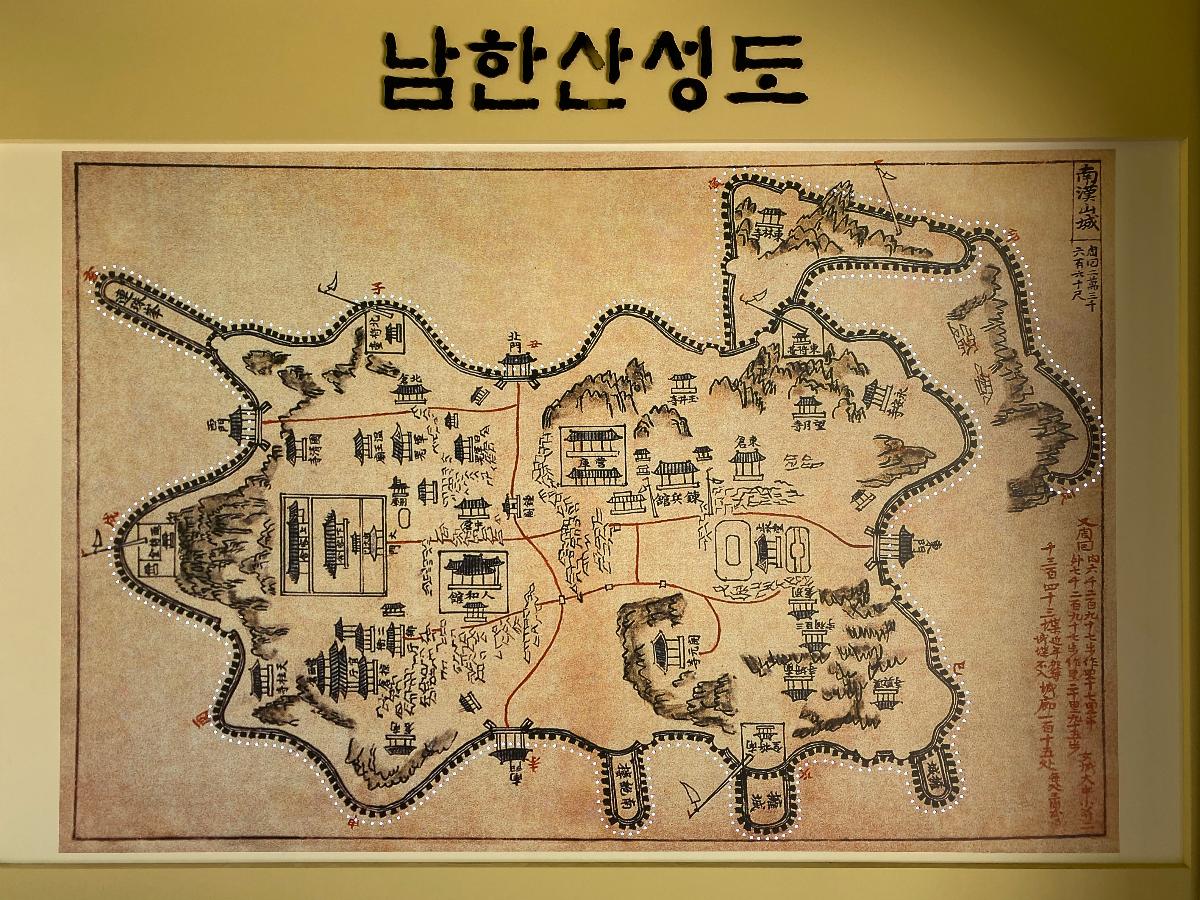 남한산성도