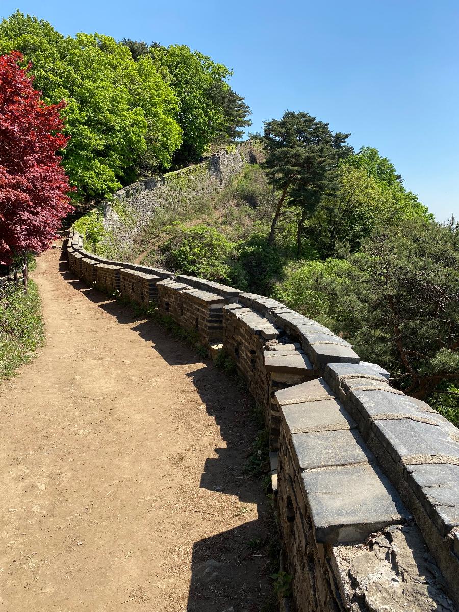 남한산성 도성벽
