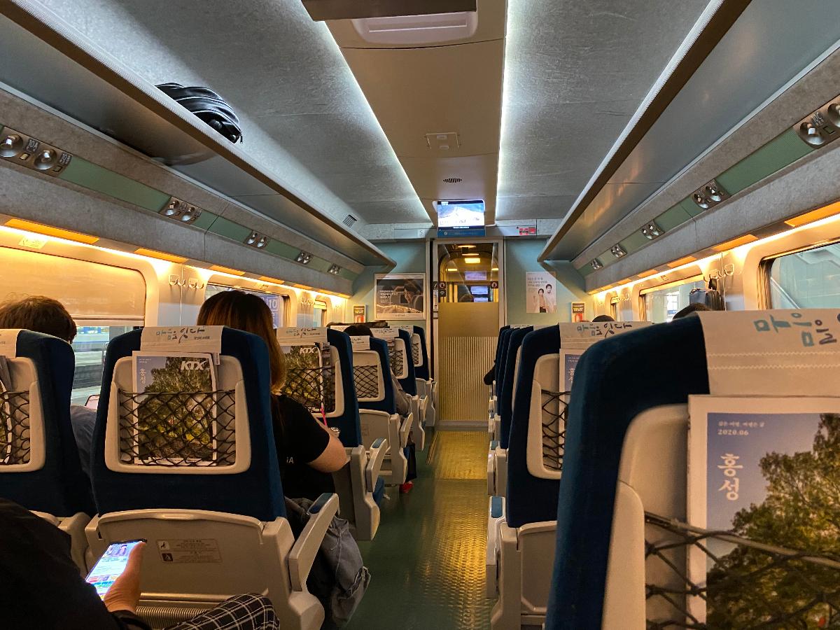 서울역 KTX 내부2