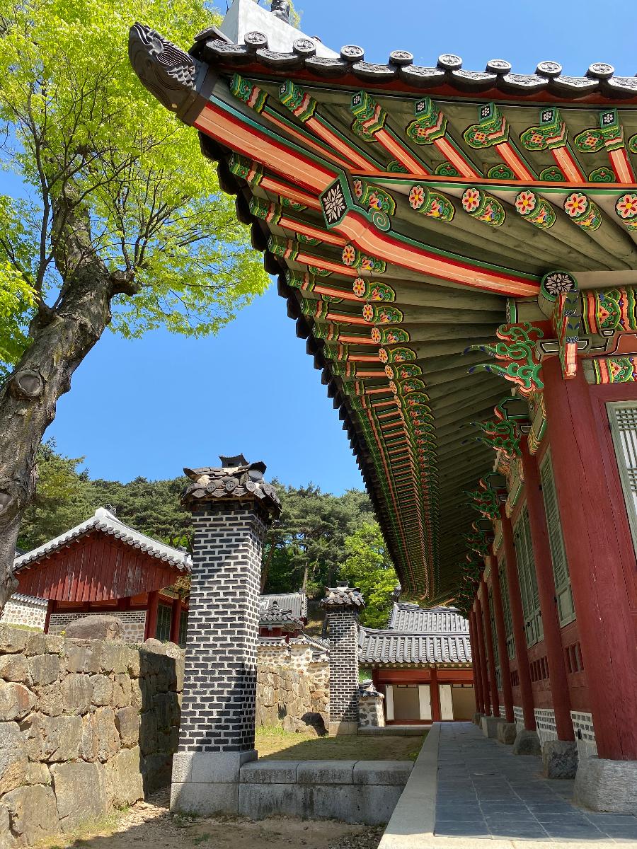 남한산성 행궁 전경의 조화