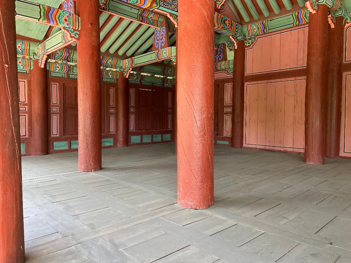 연무관(演武館)  내부 