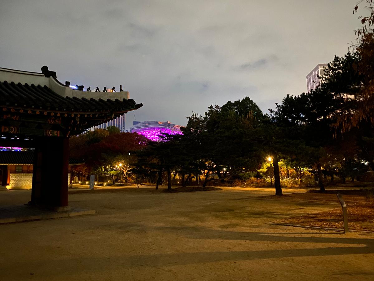 덕수궁의 가을 야경 1