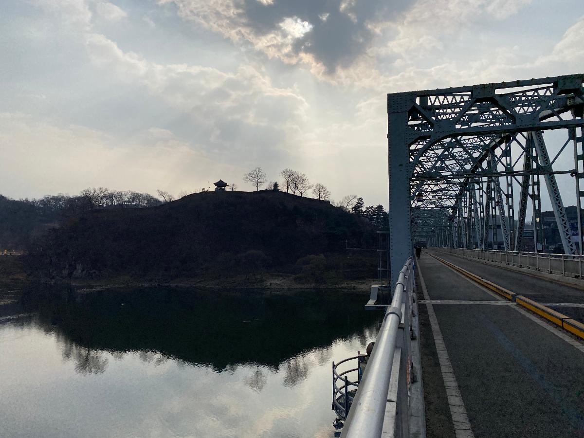 공주 금강철교와 공산성(사적 제12호)