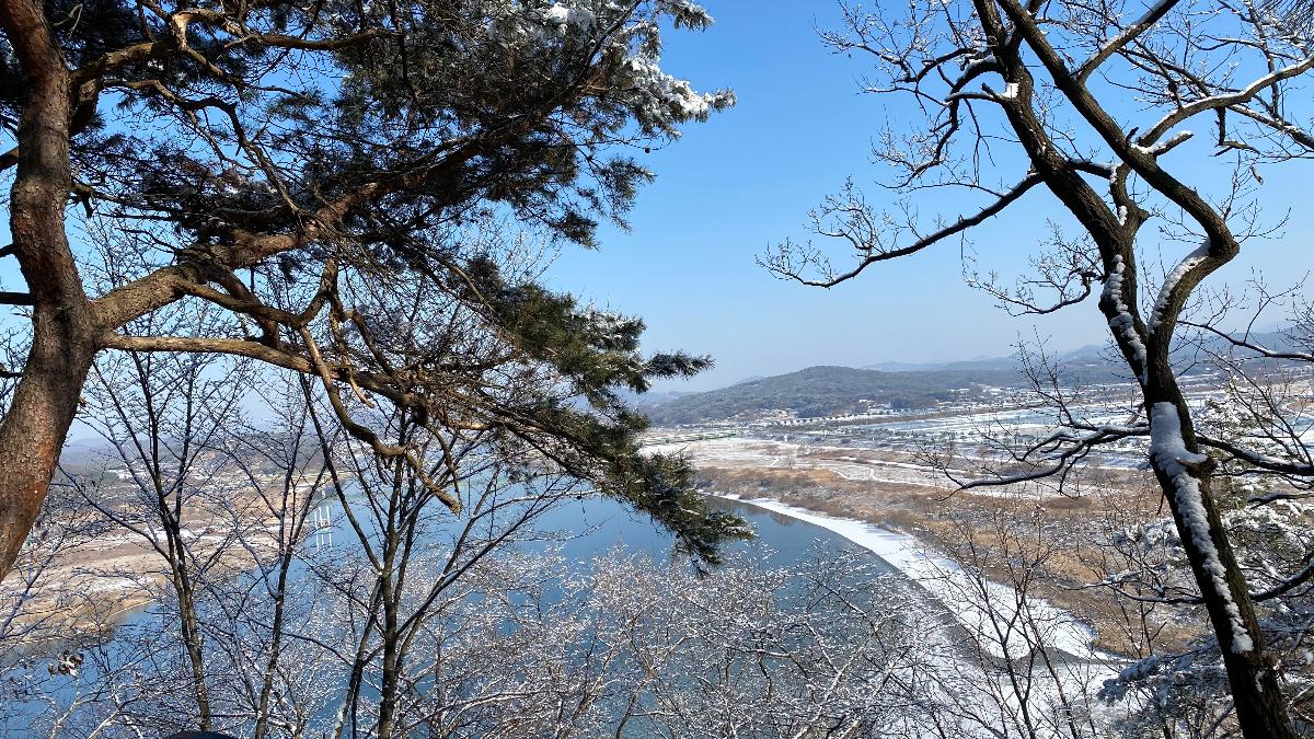부소산성(扶餘 扶蘇山城) 의 겨울풍경 3
