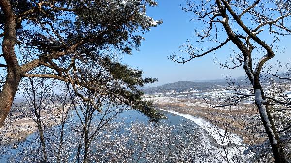 부소산성(扶餘 扶蘇山城) 의 겨울풍경 3