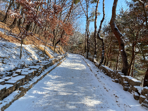 부소산성(扶餘 扶蘇山城) 의 겨울풍경 4