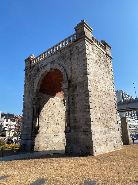 서대문 독립공원내 독립문 뒷면 2