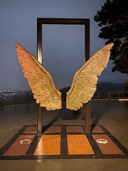 그리피스 천문대(Griffith Observatory) 앞에 세워진 '날개'청동상:멕시코 대표 조각가인 호르헤 마린(Jorge Marin)의 작품이며 로스앤젤레스에서 열리는 미주정상회의를 기념해 헌정됐다 그리피스 천문대(Griffith Observatory) 앞에 세워진 '날개'청동상:멕시코 대표 조각가인 호르헤 마린(Jorge Marin)의 작품이며 로스앤젤레스에서 열리는 미주정상회의를 기념해 헌정됐다